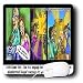 Londons Times Funny Society Cartoons - Mr. Gorbachev Tear down This Wall! - Mouse Pads