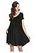 My Space Clothing Women's Soft&Comfy Knit Jersey Swing Dress w/Pocket (S-3X)