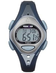 Timex Womens T5K451 Ironman Sleek 50-Lap Blue Resin Strap Watch