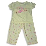 B.T. Kids - Toddler Girls 2-Piece Short Sleeved Pajama Set, Yellow