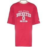 Russell Athletic Ohio State University Big & Tall Short Sleeve Team Color Jersey Tee