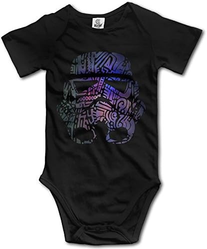 KFJNJINS Star Wars Tropical Stormtrooper Baby Climbing Clothes Bodysuit
