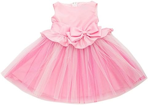 Catherine Cottage Little Girl's Layered Tulle Skirt Peplum Dress 3T Pink