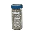 Morton & Bassett Organic Coarse Ground Black Pepper, 1.8-Ounce Jars (Pack of 3)