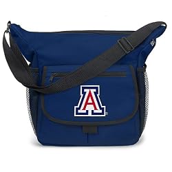 University of Arizona Diaper Bag Official NCAA College Logo Blue Arizona Wildcats - Baby Bag - BEST Baby Shower GIFT for New Dad, Father or New Mom Mother GIFTS