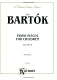 Bela Bartok Piano Pieces for Children Vol. II