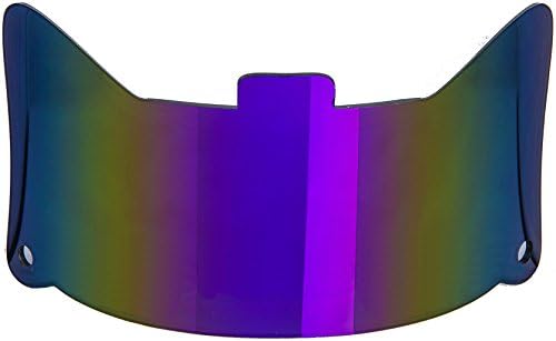 Shoc Visor / Eyeshield for Football and Lacrosse Helmets (Purple Iridium)