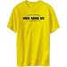 T-Shirt Mens Yellow 