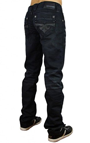 Affliction Gage Comet Black Skinny Denim