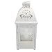 Large Cream Lacy Candle Lantern