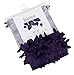 OETNAISAN Jasmine Fabric Shower Curtain, Purple