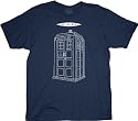 TS523 Doctor Dr. Who Linear Tardis T-Shirt