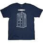 TS523 Doctor Who Linear Tardis T-Shirt
