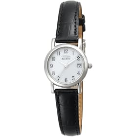 Citizen Women's Eco-Drive Leather Watch #EW1270-06A