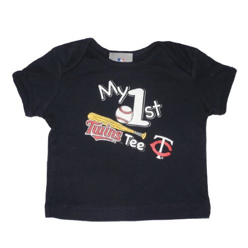 Infant / Baby MLB Minnesota Twins My First Tee T-Shirt - Royal Blue (Size: 6/9)
