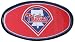 MLB Philadelphia Phillies Plastic Hitch Cover