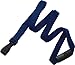 Navy Blue Lanyard, Allergin-Free, Eco-Friendly, break-away, 3/8" wide (100pk)