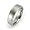 Titanium Men's & Women's wedding bands 6mm raised edge comfort fit, 6