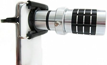 CiDoss Universal 12X Zoom Detachable Clip-on Telescope Lens for iPhone 3G / 3GS / 4G / 4S / 5 / 5G / 5C / 5S / 6 Samsung Galaxy S2 I9100 SII / S3 I9300 / S4 I9500 / Note 2 N7100 / Note3 N9005 N9000 / S5 V I9600 ipad / ipod / ipad air DC484