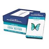 New-Hammermill 104612 - Laser Print Office Paper, 98 Brightness, 24lb, 8-1/ ....