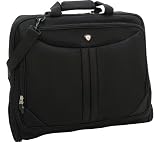 Olympia Deluxe Garment Bag, Black, One Size