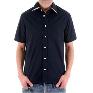 Aquascutum Lyle trim short sleeve shirt. AQUA4241