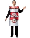 Old Milwaukee Beer Can Adult Costume One Size Fits Most Adults
