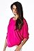 Jubilee Couture Women's Color Dolman 3/4 Sleeve Pullover Tee Shirt Top Blouse