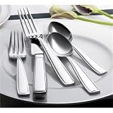 GLENRIDGE 65 PC SET WITH CHEST - FLATWARE SET WITH CHEST, STAINLESS STEEL, GLENRIDGE COLLECTION (SET OF 65)