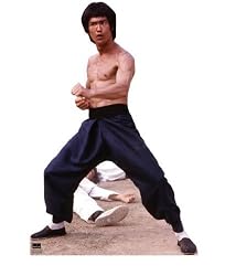 Advanced Graphics 1043 Bruce Lee Fight Stance Cardboard Standup