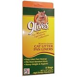 9 Lives Scented Jumbo Cat Litter Pan Liners - 5 Bags by 9 Lives