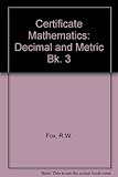 Certificate mathematics