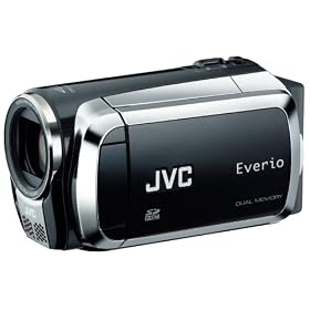 JVC Everio MS120 Dual Flash Camcorder (Black)