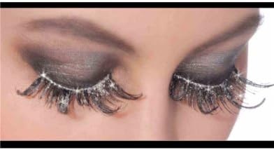 Angel Silver Glitter Lashes