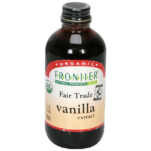 Frontier Fair Trade Certified Organic Vanilla Extract, 4-Ounce Bottle (Pack of 3) by Frontier