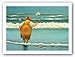 Surfside Fishing by Lowell Herrero 16"x12" Art Print Poster