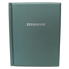 Idena 229035 - Zeugnismappe A4 mit 10 H�llen, gepolstert, gr�n