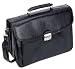 Bugatti Black Genuine Leather Briefcase Laptop