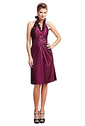 V-neck Sheath Taffeta Evening Dress/Mother-of-the-Bride Dress/Prom Dress 