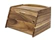 T&G Tuscany Drop Front Bread Bin in Acacia Wood