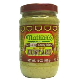 Nathan's Famous The NEW Coney Island Spicy Brown Mustard - 16 oz