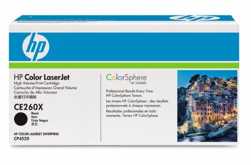 HP LaserJet CE260XC Black Print Cartridge Toner
