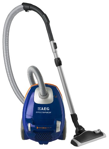 AEG Ergospace AES 355B, Beutelstaubsauger, 2200 W, HEPA-H-12, 3-in-1 Kombid&uuml;se integriert, Extra lange Reichweite, inklusive Hartbodend&uuml;se