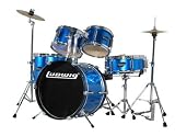Ludwig Junior 5 Piece Drum Set with Cymbals (Blue)