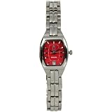 MLB Fossil Los Angeles Angels of Anaheim Ladies Stainless Steel Cushion Watch