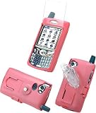 PINK RUBBERIZED PROGUARD (WITH BELT CLIP) COVER SNAP-ON CASE for PALM ONE TREO 650 / 700