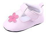 (ラボーグ) La Vogue ベビー 子供靴 フォーマル靴 キッズ 女の子 ガールズシューズ PUレザー 可愛い フラワー飾り ローファー 歩行サポート 発表会 入園 ピンク (12cm)