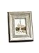 Silver Scroll Design Frame Wood Back 2-Way Easel Hanger 11 X 1 3/4 X 13 Set Of 2