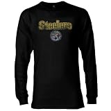 Pittsburgh Steelers Black Go Long Thermal Long Sleeve Top