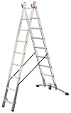 Hailo Mehrzweckleiter 2Tlg 9 Sprossen 9409 - 501